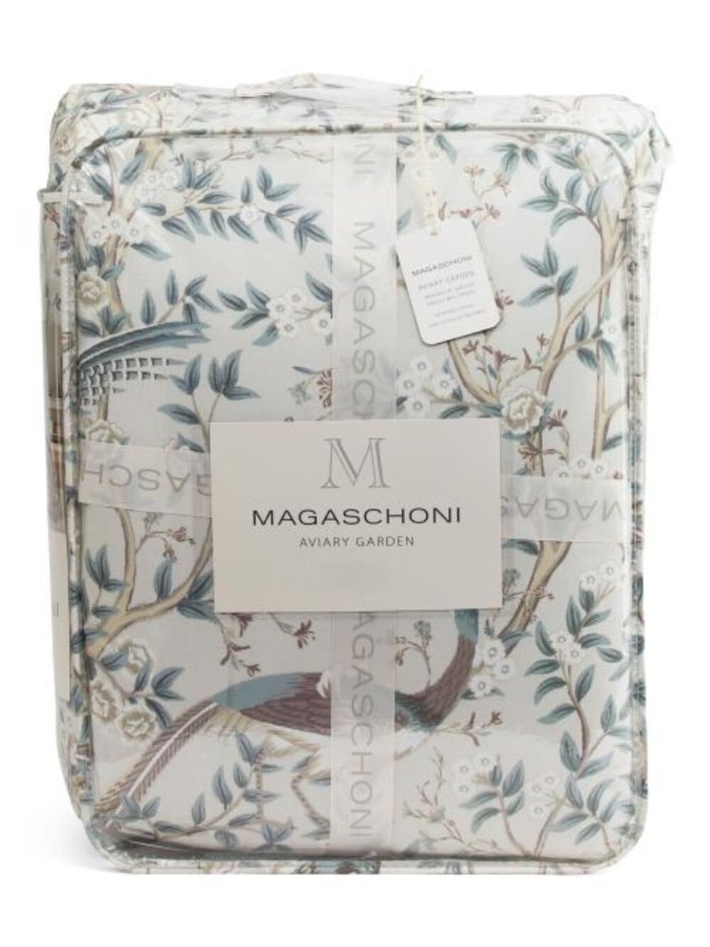 MAGASCHONI Cotton Sateen Peacock Comforter Set